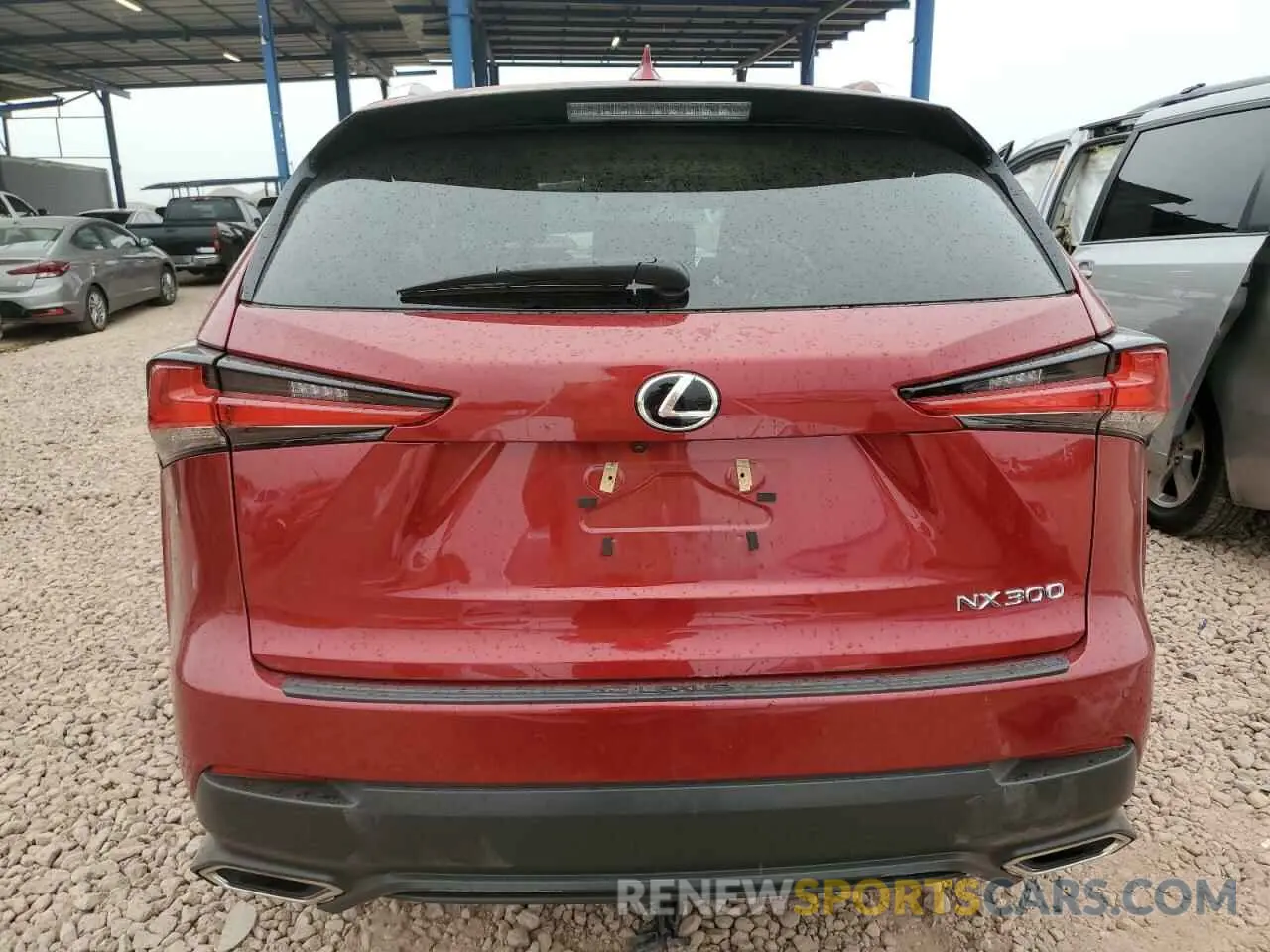 6 Фотография поврежденного автомобиля JTJYARBZ0K2126671 LEXUS NX 2019