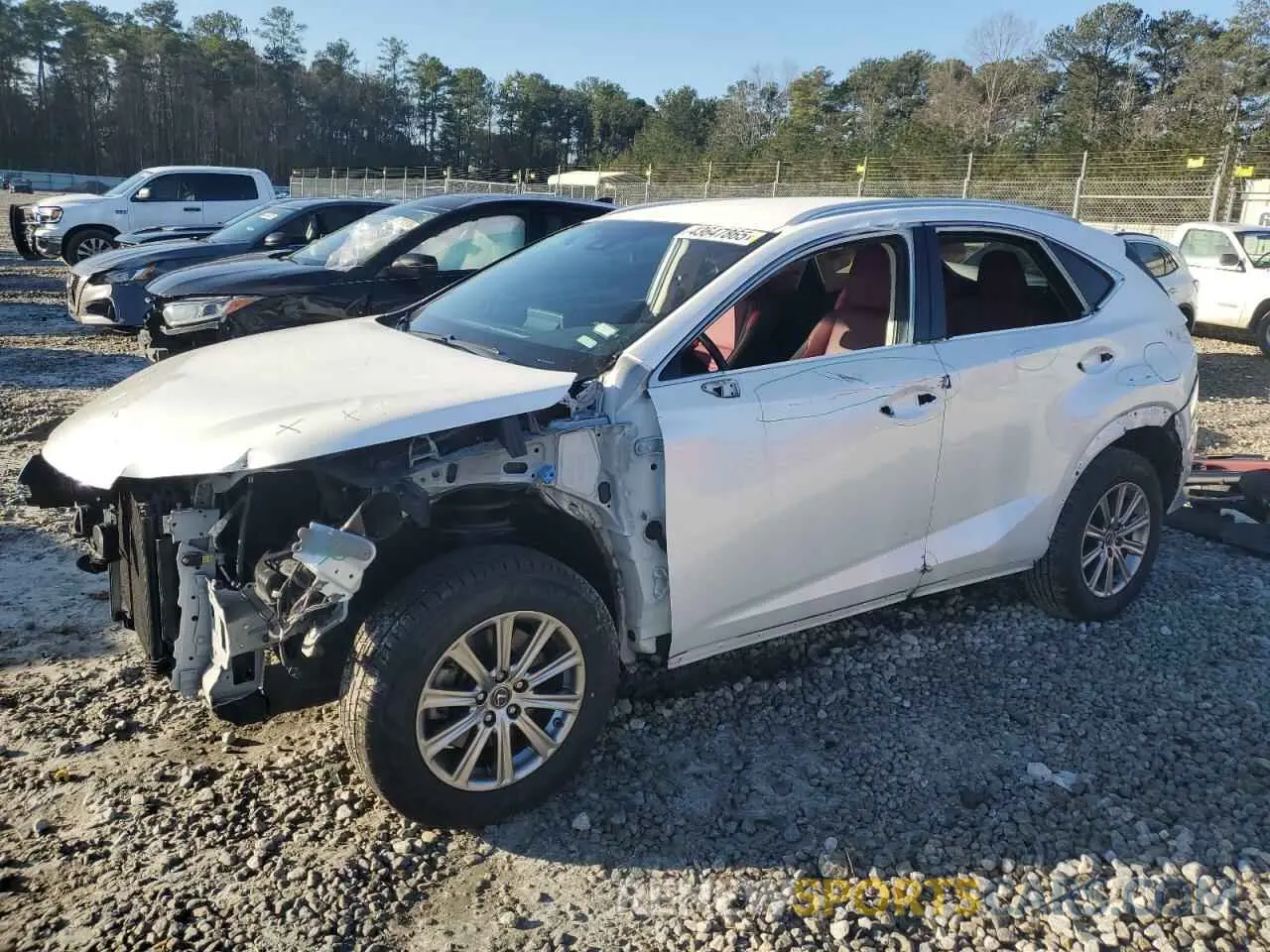 1 Фотография поврежденного автомобиля JTJYARBZ0K2142739 LEXUS NX 2019