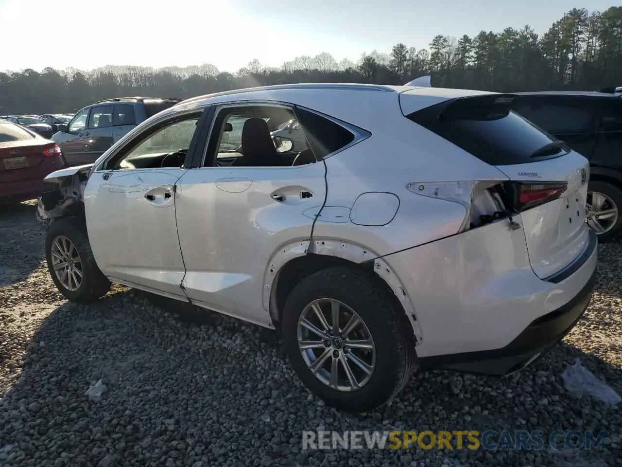 2 Фотография поврежденного автомобиля JTJYARBZ0K2142739 LEXUS NX 2019