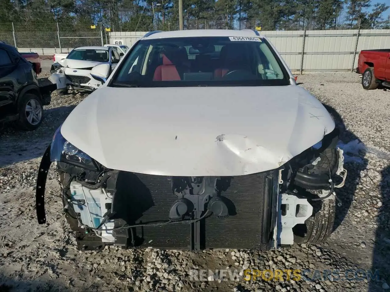 5 Фотография поврежденного автомобиля JTJYARBZ0K2142739 LEXUS NX 2019