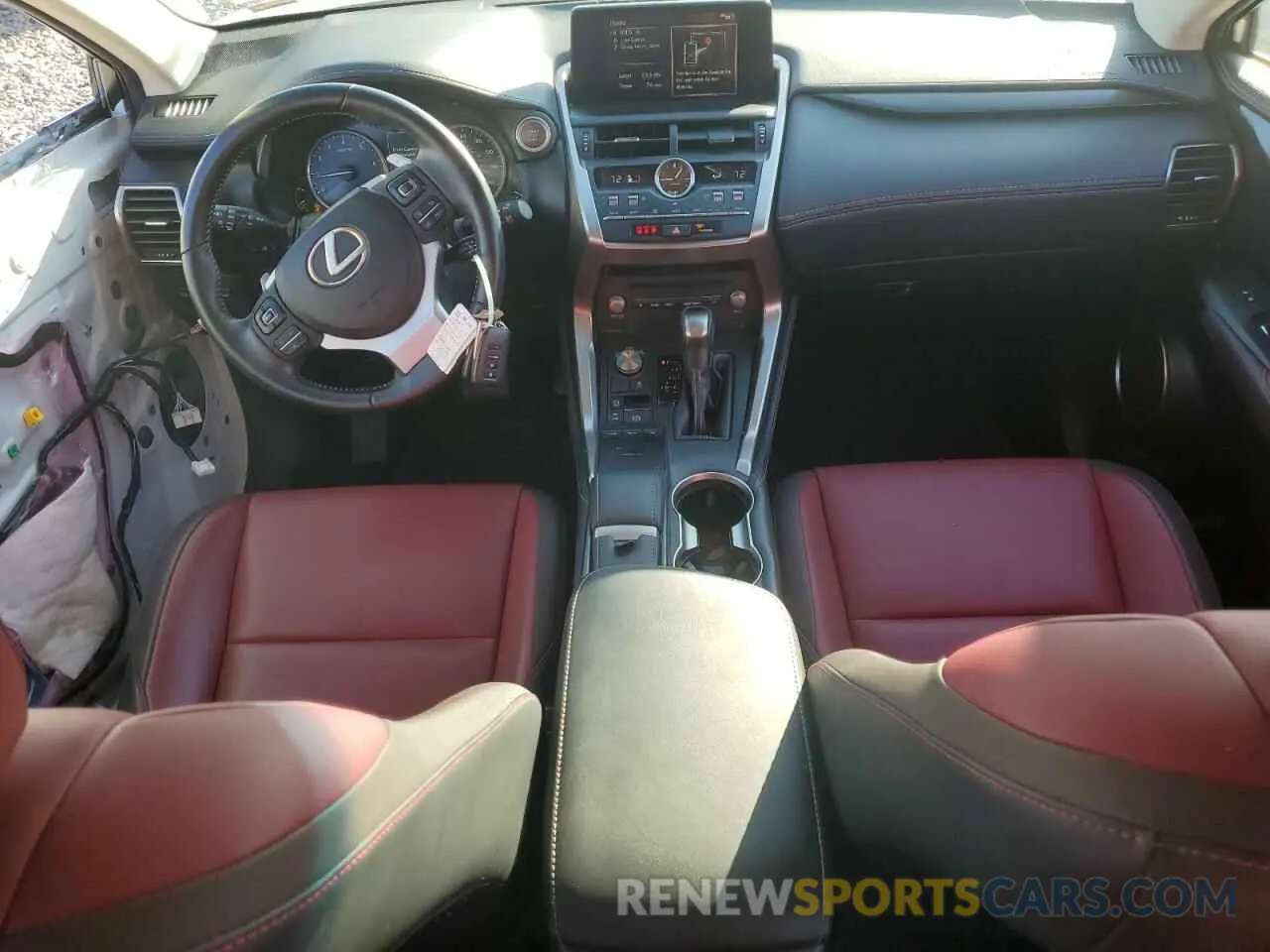 8 Фотография поврежденного автомобиля JTJYARBZ0K2142739 LEXUS NX 2019
