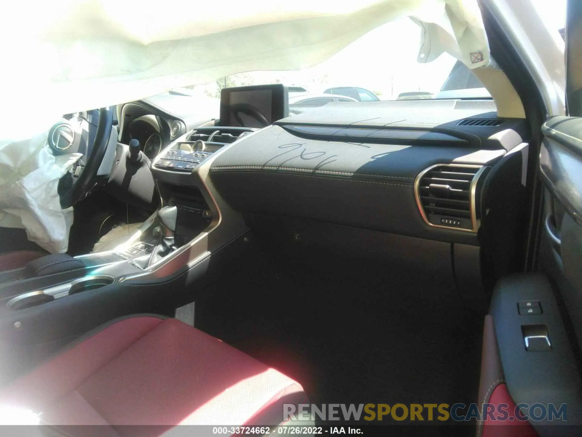 5 Фотография поврежденного автомобиля JTJYARBZ0K2155023 LEXUS NX 2019