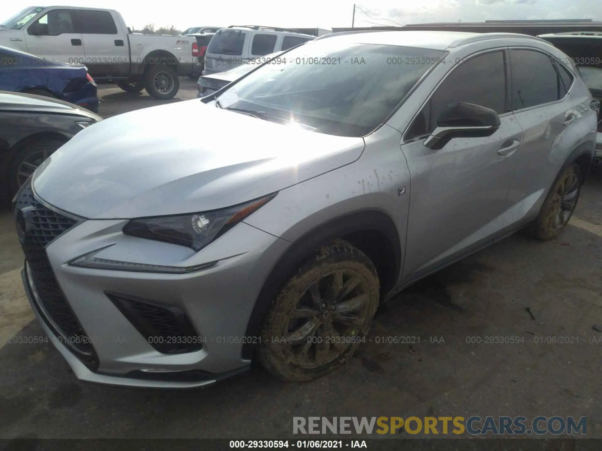 2 Photograph of a damaged car JTJYARBZ1K2117087 LEXUS NX 2019