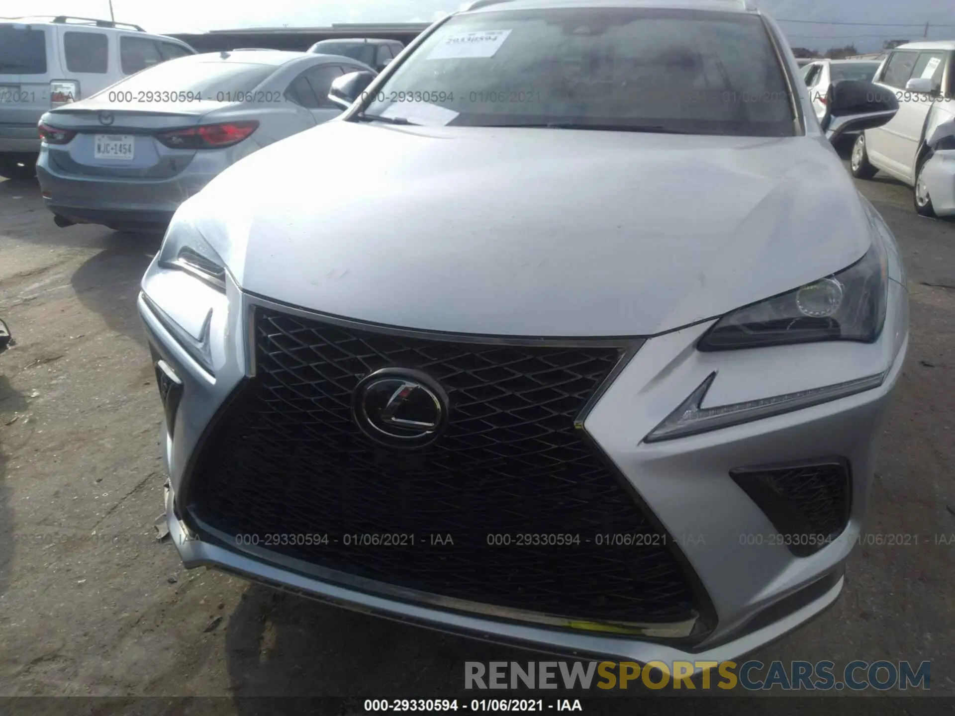 6 Photograph of a damaged car JTJYARBZ1K2117087 LEXUS NX 2019