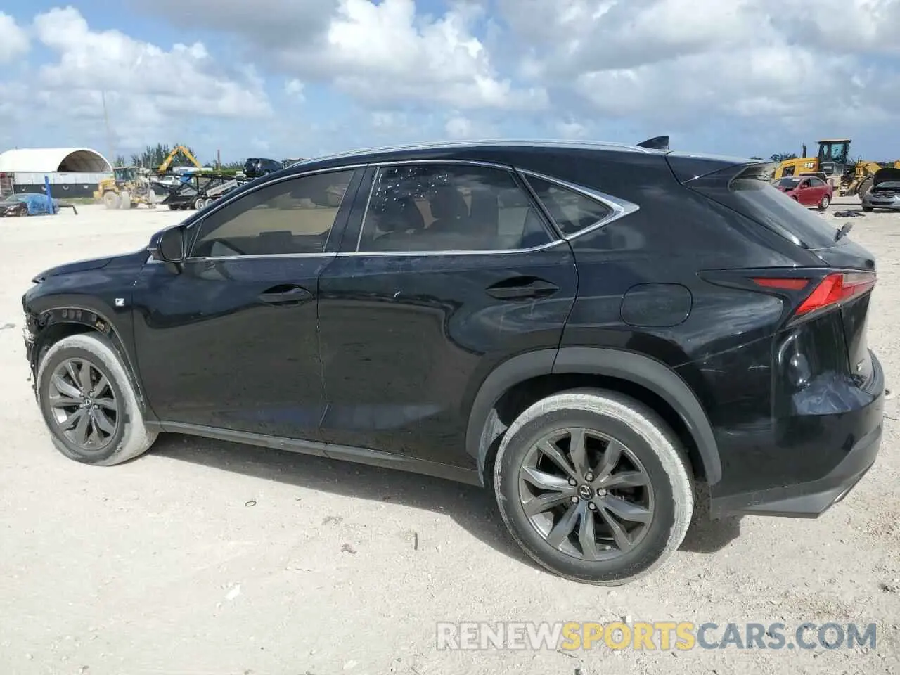 2 Фотография поврежденного автомобиля JTJYARBZ1K2124752 LEXUS NX 2019
