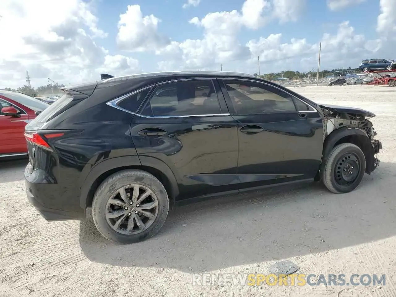 3 Фотография поврежденного автомобиля JTJYARBZ1K2124752 LEXUS NX 2019