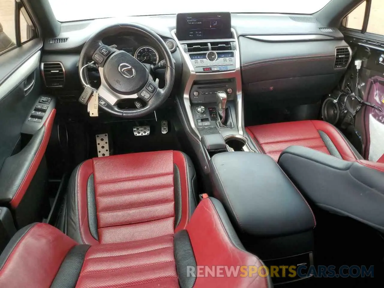 8 Фотография поврежденного автомобиля JTJYARBZ1K2124752 LEXUS NX 2019
