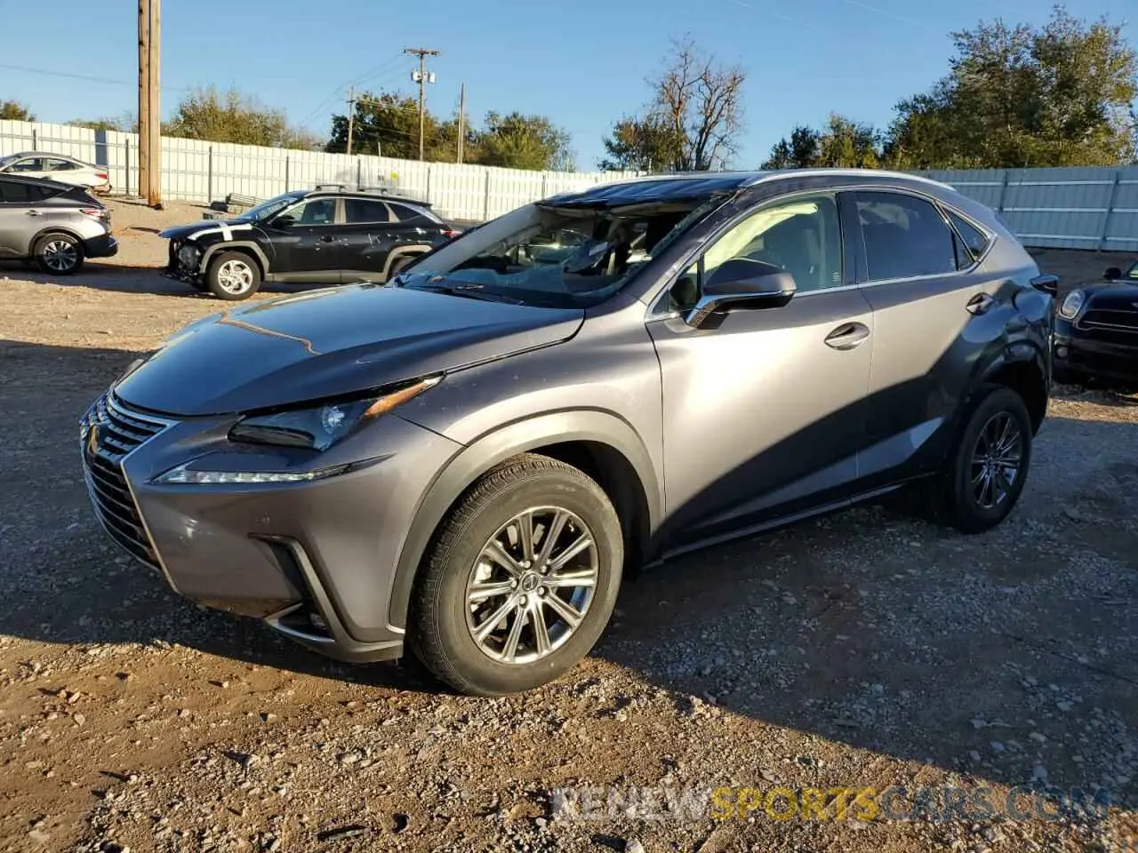 1 Фотография поврежденного автомобиля JTJYARBZ2K2124954 LEXUS NX 2019