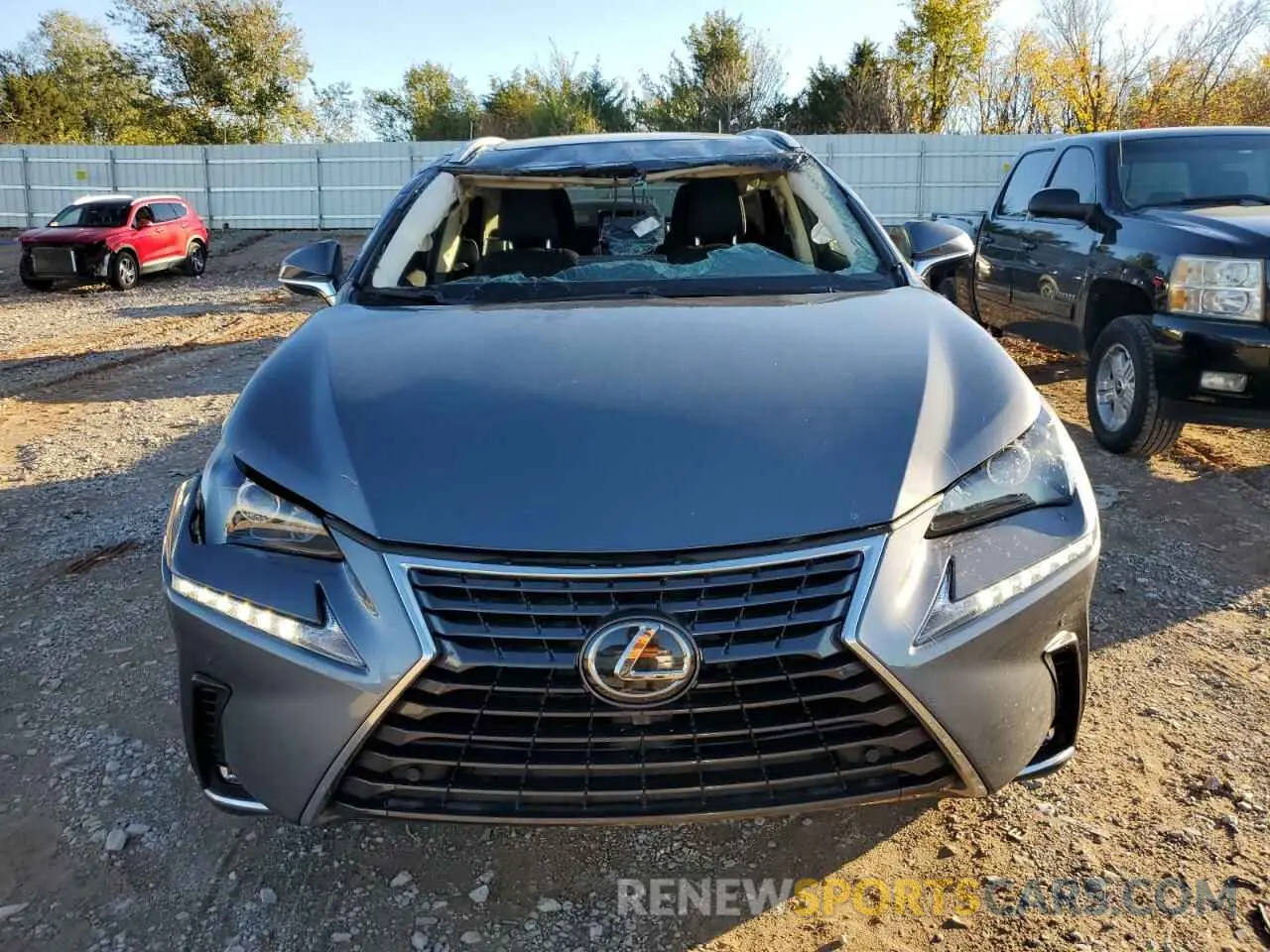 5 Фотография поврежденного автомобиля JTJYARBZ2K2124954 LEXUS NX 2019
