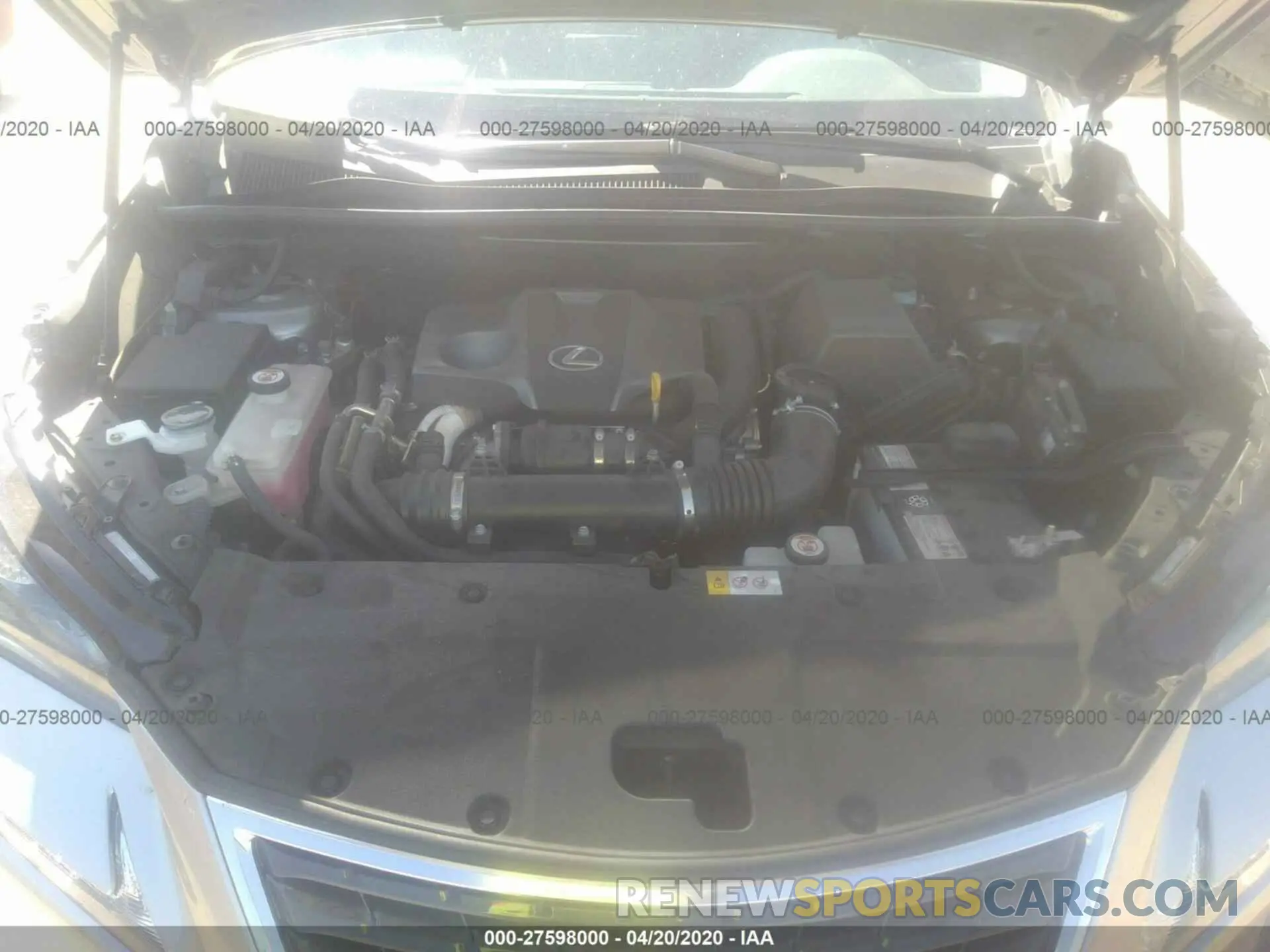 10 Photograph of a damaged car JTJYARBZ2K2129491 LEXUS NX 2019