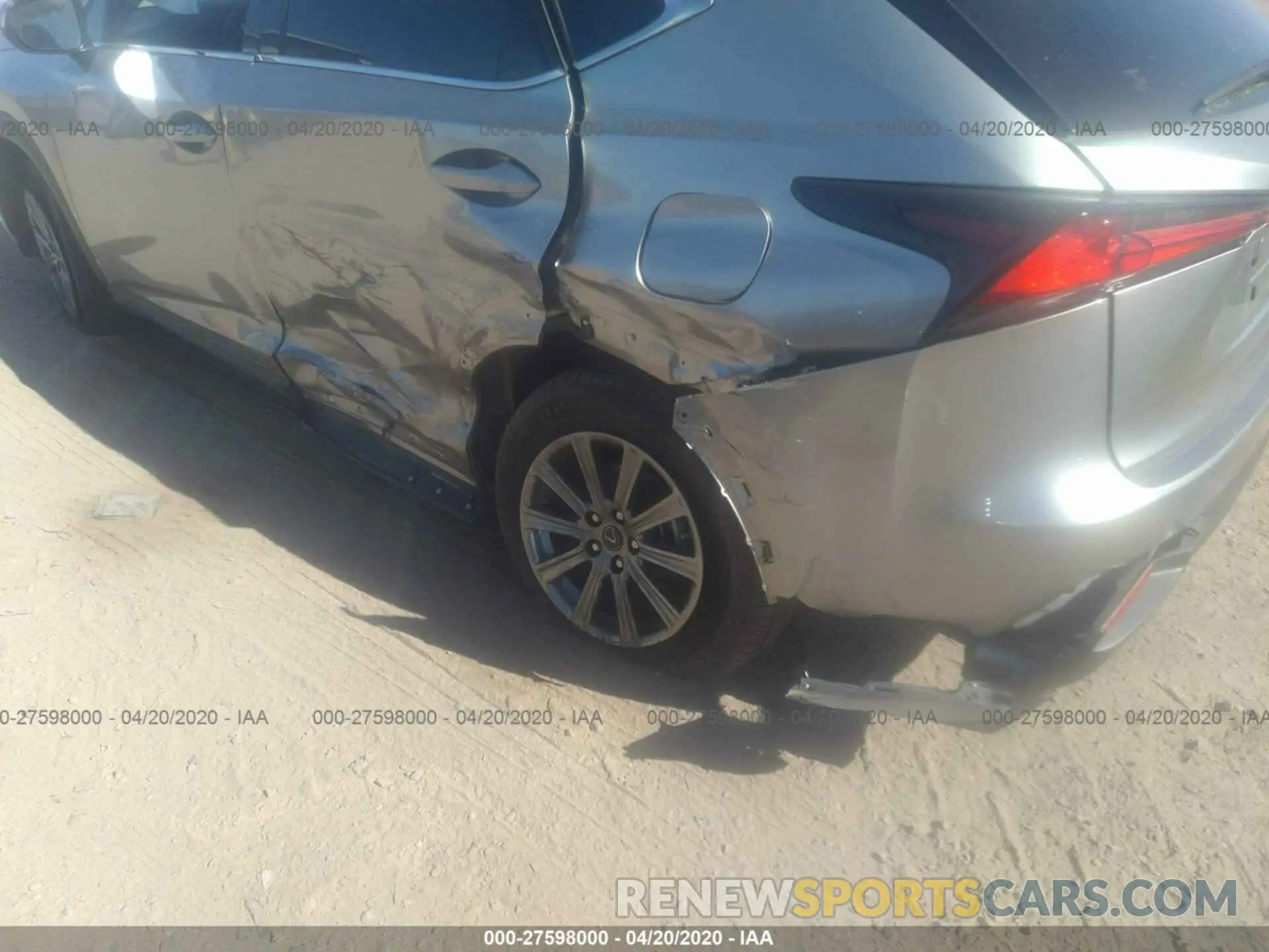 6 Photograph of a damaged car JTJYARBZ2K2129491 LEXUS NX 2019
