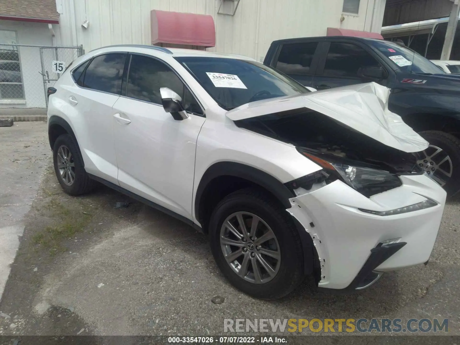 1 Фотография поврежденного автомобиля JTJYARBZ2K2133833 LEXUS NX 2019