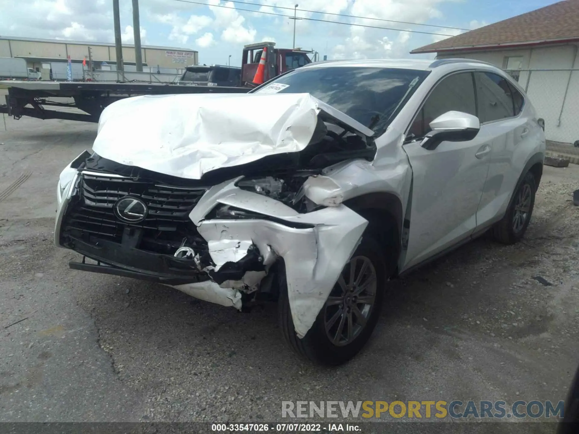 2 Фотография поврежденного автомобиля JTJYARBZ2K2133833 LEXUS NX 2019