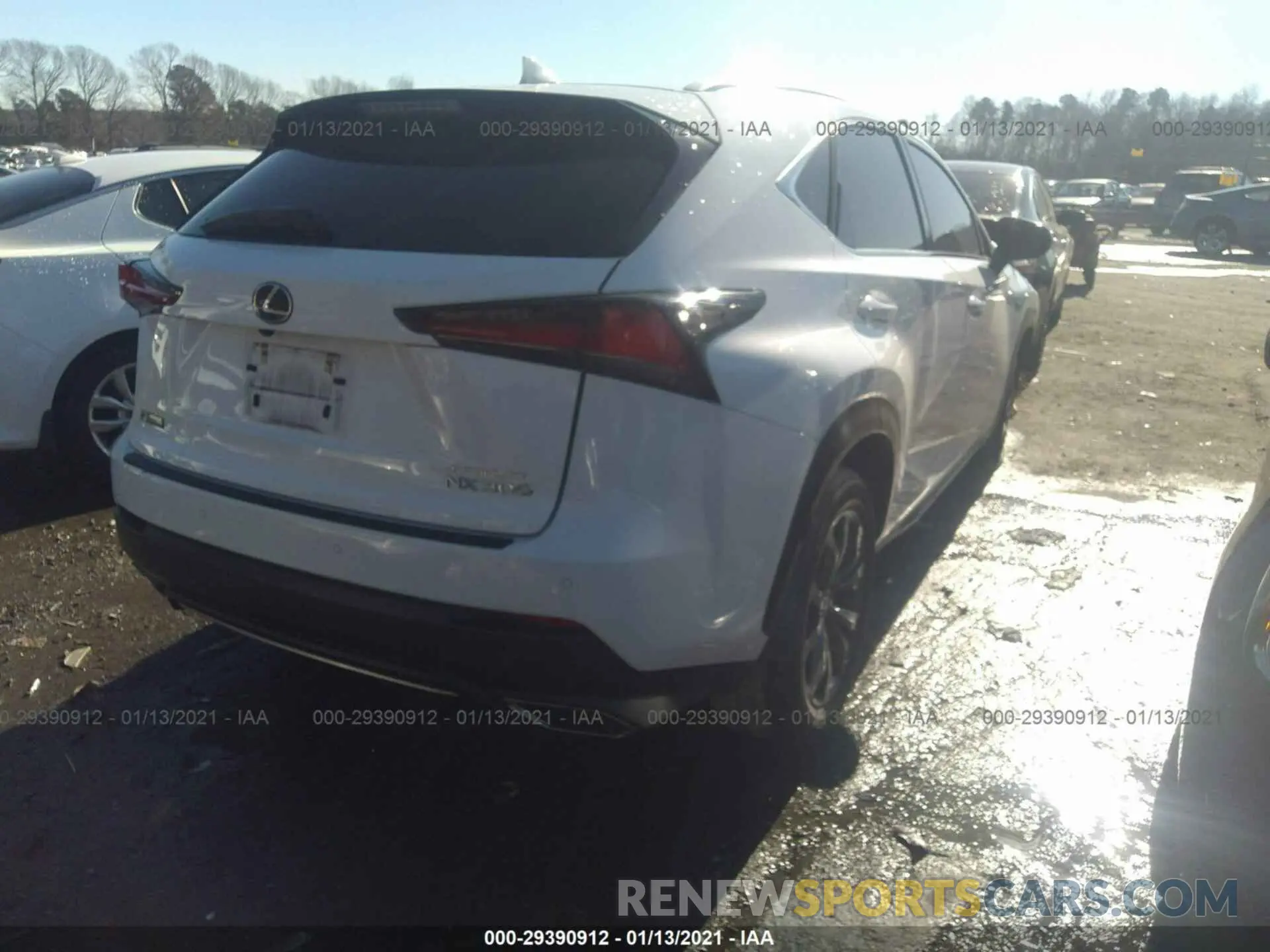 4 Photograph of a damaged car JTJYARBZ2K2134108 LEXUS NX 2019