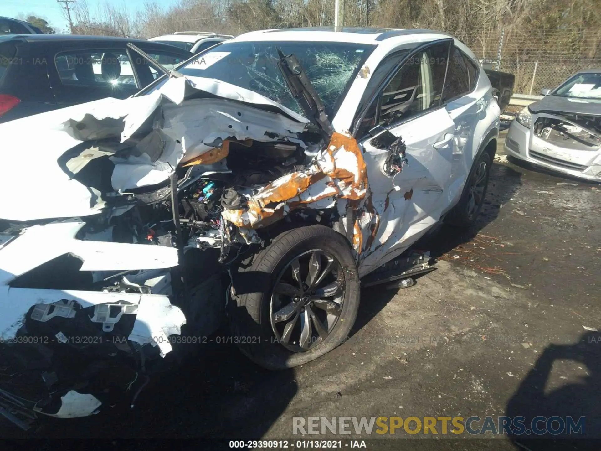6 Photograph of a damaged car JTJYARBZ2K2134108 LEXUS NX 2019