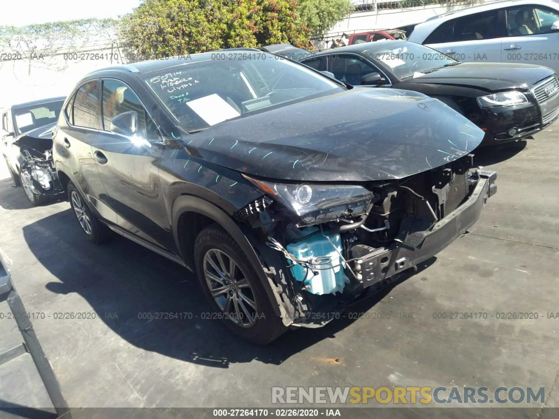 1 Photograph of a damaged car JTJYARBZ3K2120170 LEXUS NX 2019