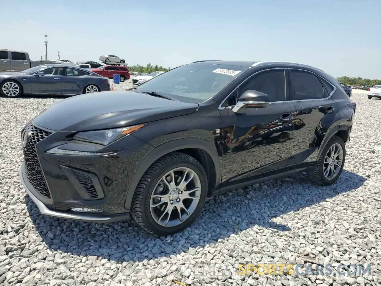 1 Photograph of a damaged car JTJYARBZ3K2149457 LEXUS NX 2019
