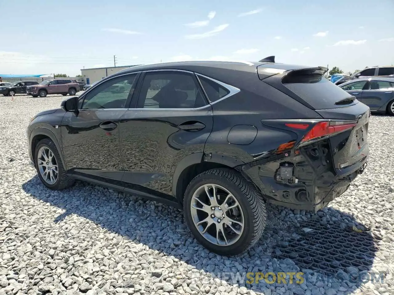 2 Photograph of a damaged car JTJYARBZ3K2149457 LEXUS NX 2019