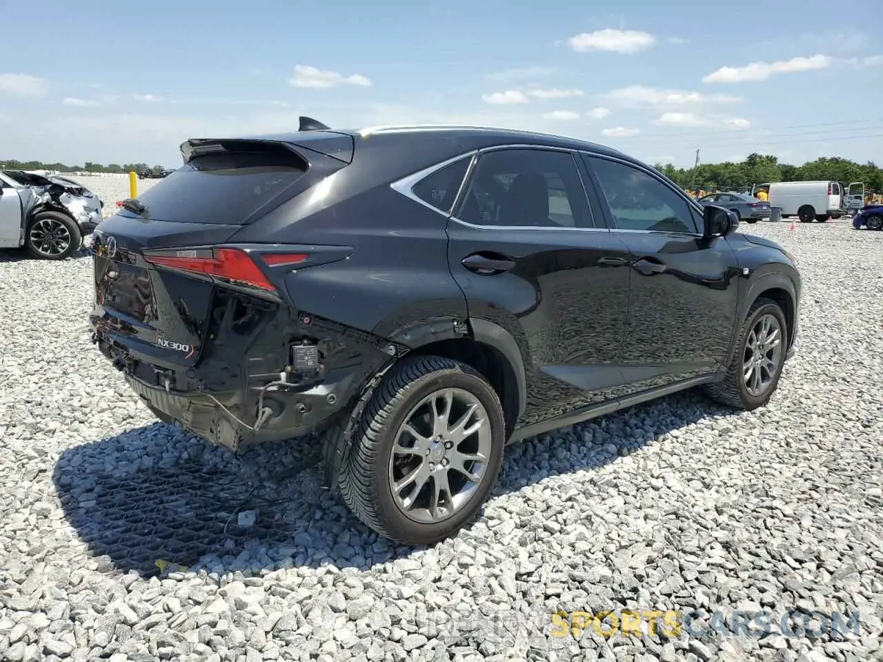 3 Photograph of a damaged car JTJYARBZ3K2149457 LEXUS NX 2019