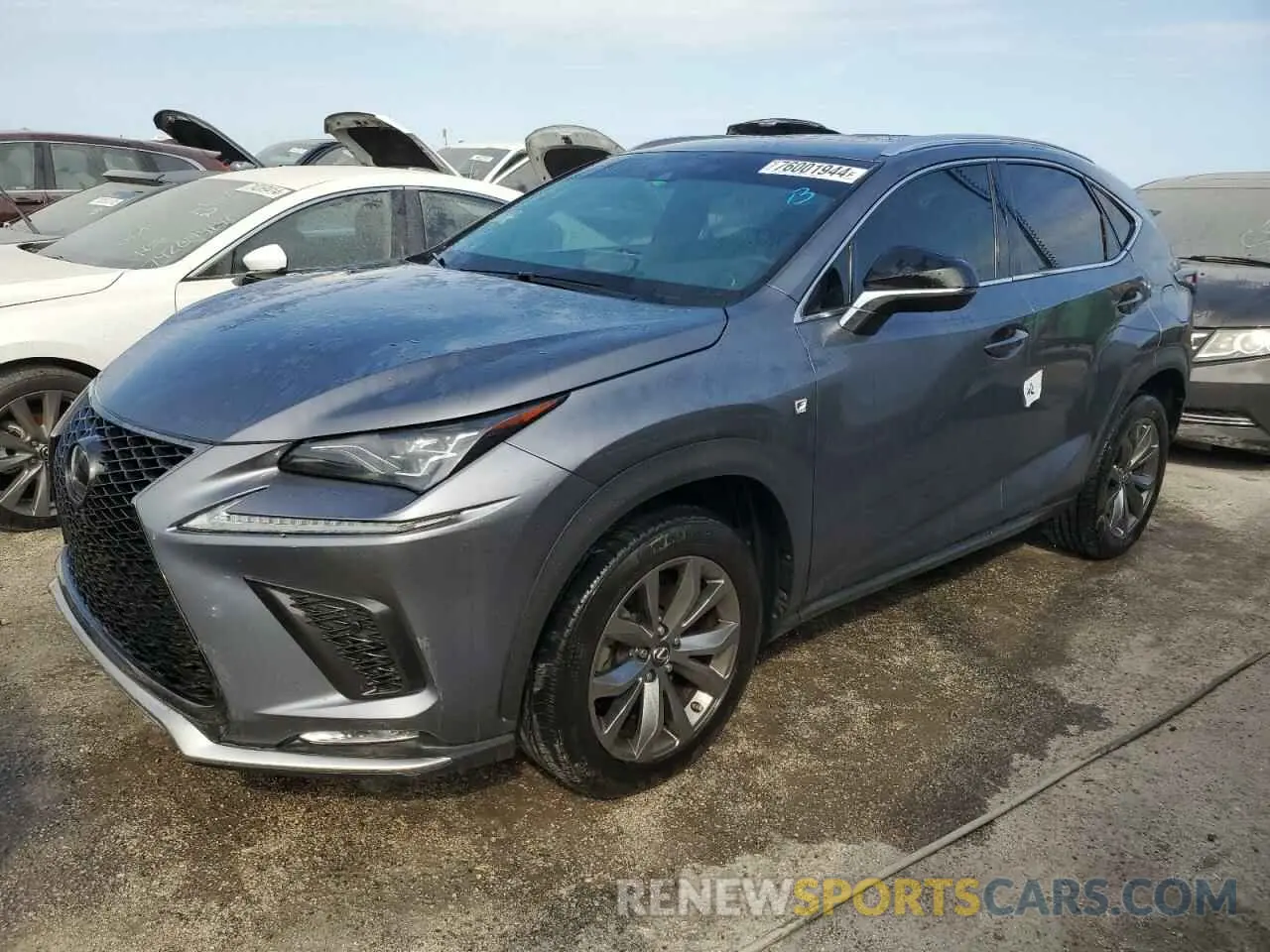 1 Фотография поврежденного автомобиля JTJYARBZ5K2125290 LEXUS NX 2019
