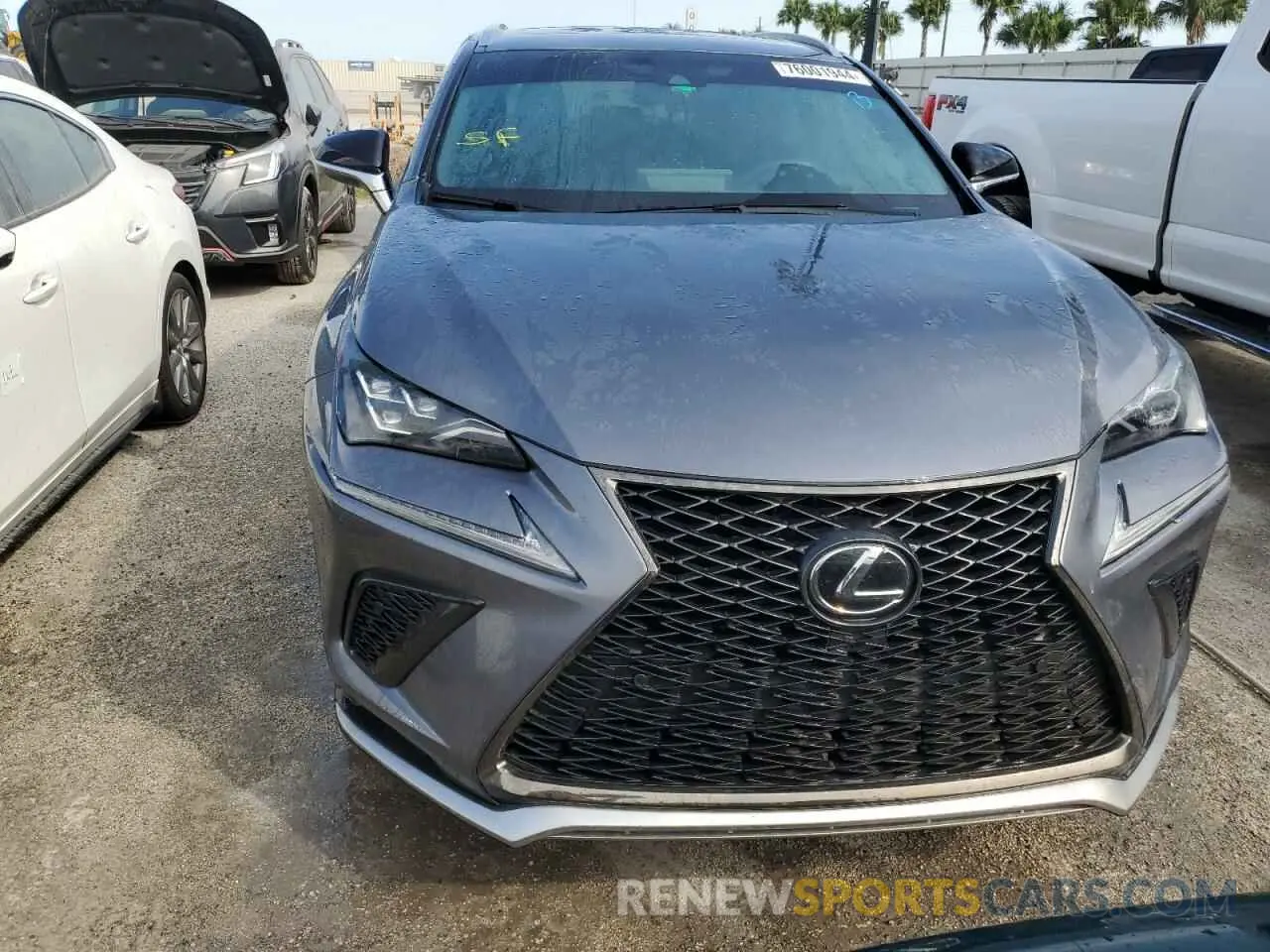 5 Фотография поврежденного автомобиля JTJYARBZ5K2125290 LEXUS NX 2019
