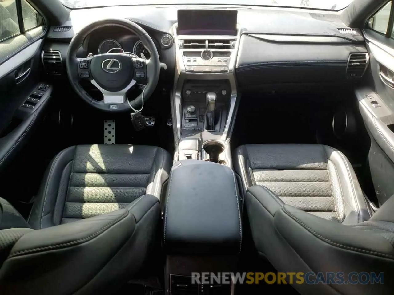 8 Фотография поврежденного автомобиля JTJYARBZ5K2125290 LEXUS NX 2019