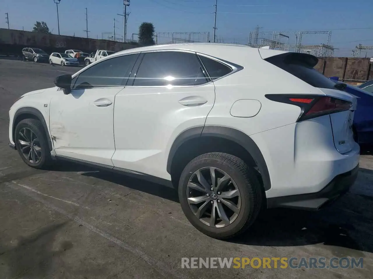 2 Фотография поврежденного автомобиля JTJYARBZ5K2142011 LEXUS NX 2019