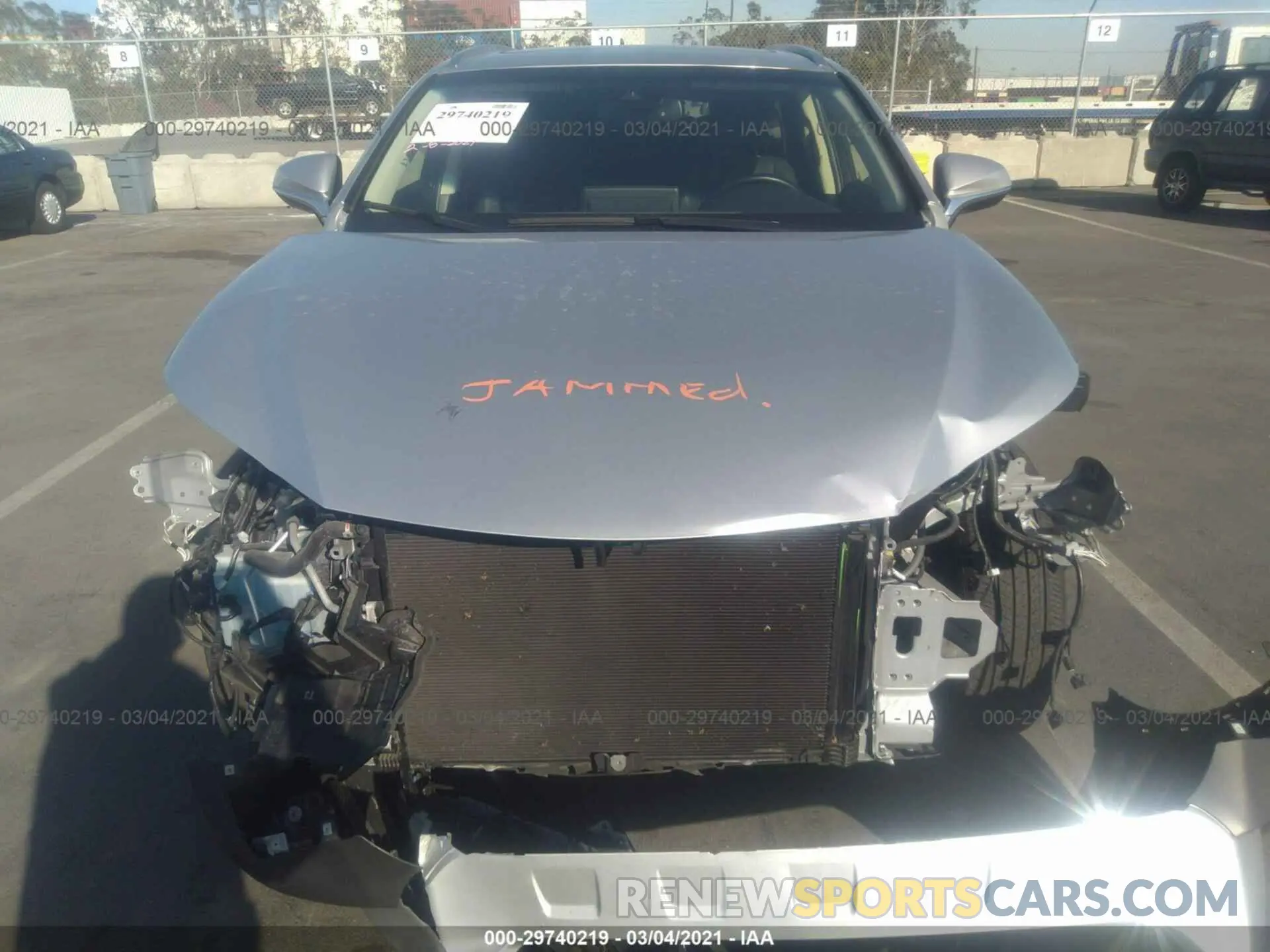 6 Photograph of a damaged car JTJYARBZ7K2120415 LEXUS NX 2019