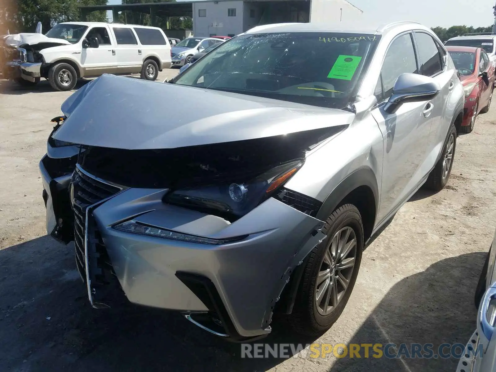 2 Photograph of a damaged car JTJYARBZ7K2142897 LEXUS NX 2019