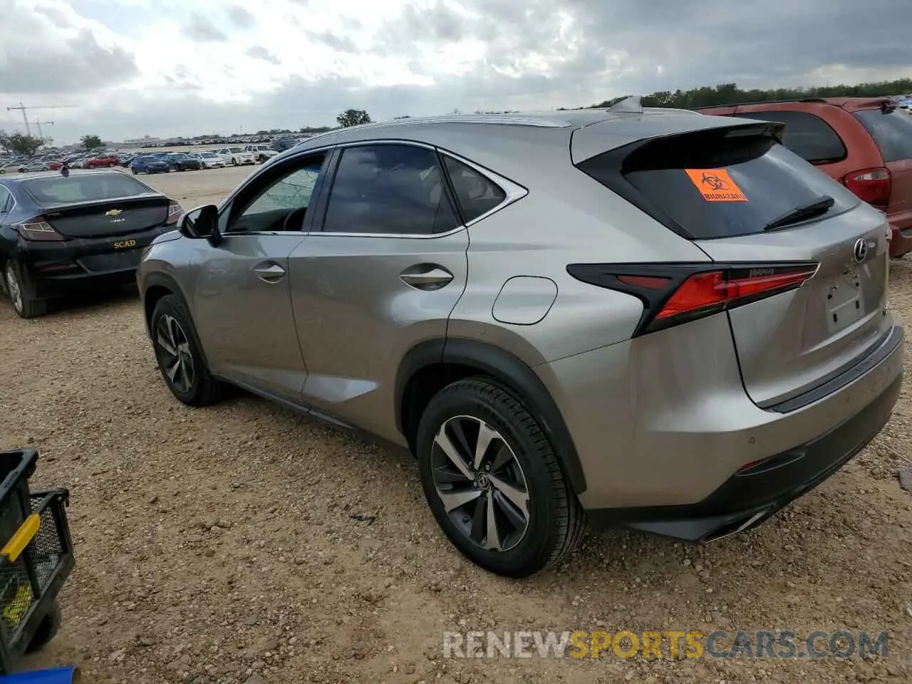 2 Photograph of a damaged car JTJYARBZ8K2130564 LEXUS NX 2019