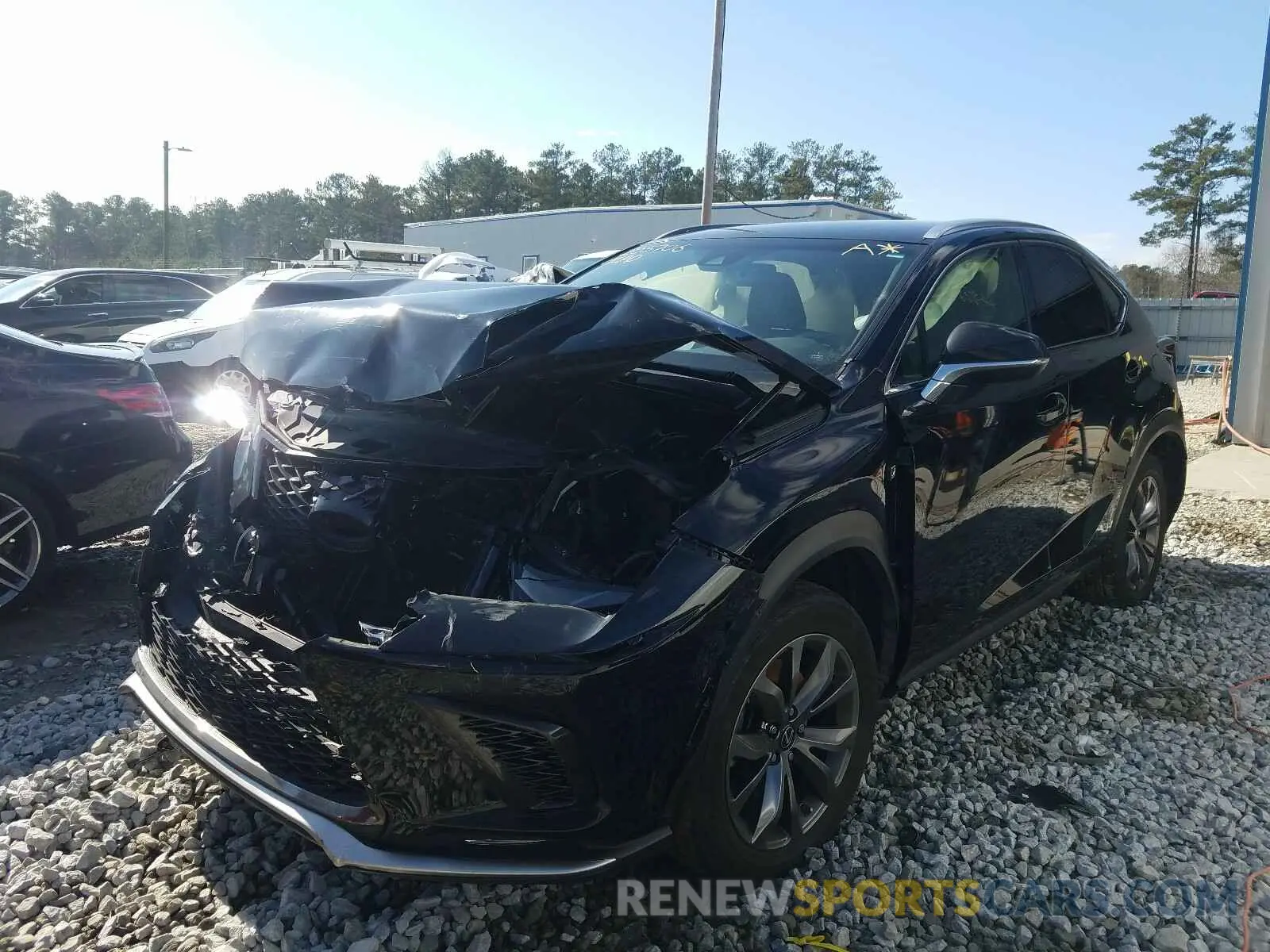2 Photograph of a damaged car JTJYARBZ8K2133643 LEXUS NX 2019