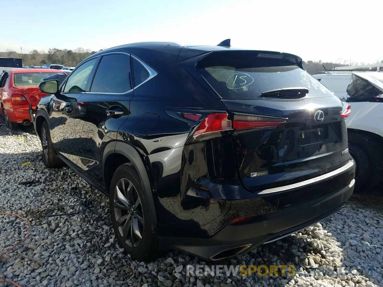 3 Photograph of a damaged car JTJYARBZ8K2133643 LEXUS NX 2019