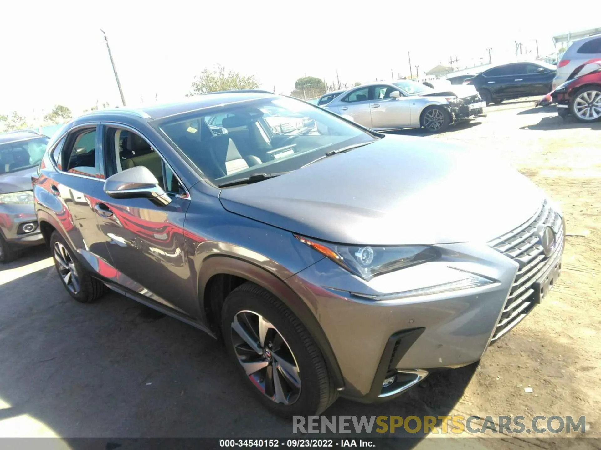 1 Photograph of a damaged car JTJYARBZ8K2137918 LEXUS NX 2019