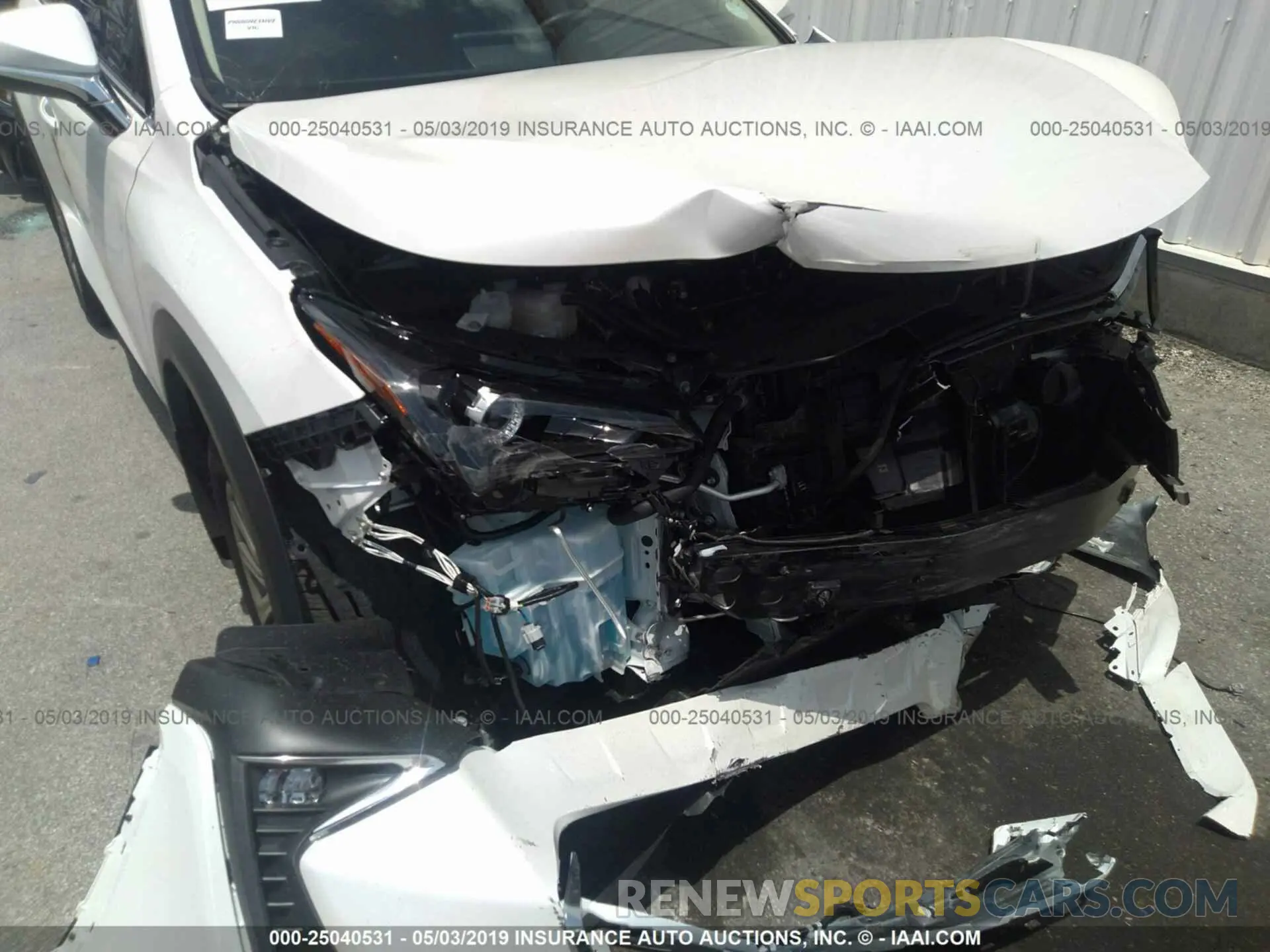 6 Photograph of a damaged car JTJYARBZ9K2135871 LEXUS NX 2019