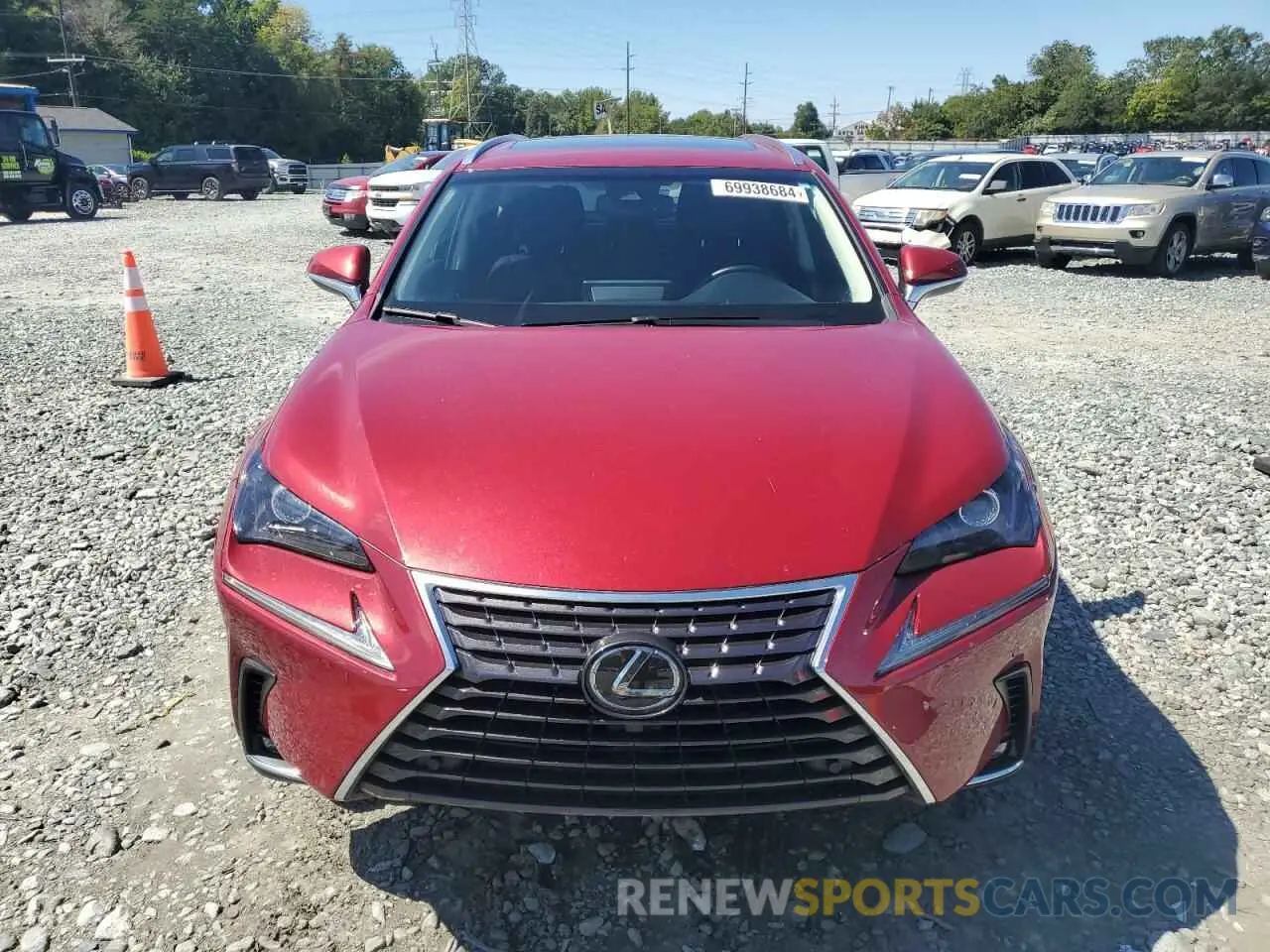 5 Photograph of a damaged car JTJYARBZ9K2136678 LEXUS NX 2019