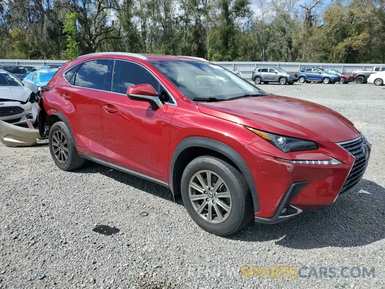 4 Photograph of a damaged car JTJYARBZ9K2146661 LEXUS NX 2019