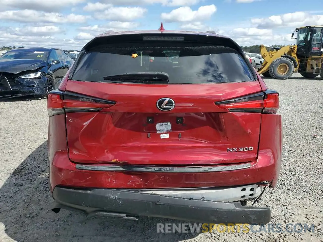 6 Photograph of a damaged car JTJYARBZ9K2146661 LEXUS NX 2019