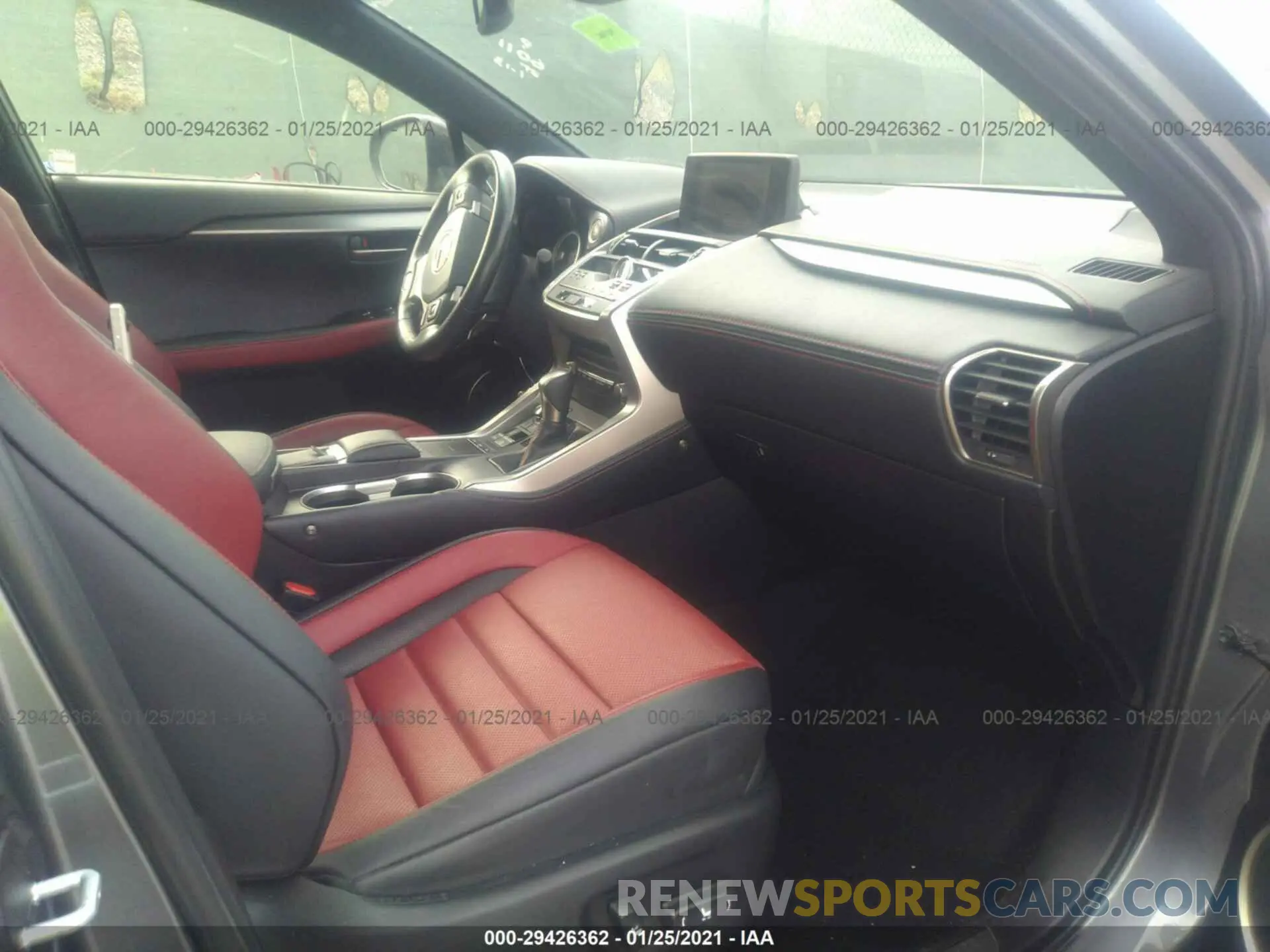 5 Фотография поврежденного автомобиля JTJYARBZ9K2156011 LEXUS NX 2019
