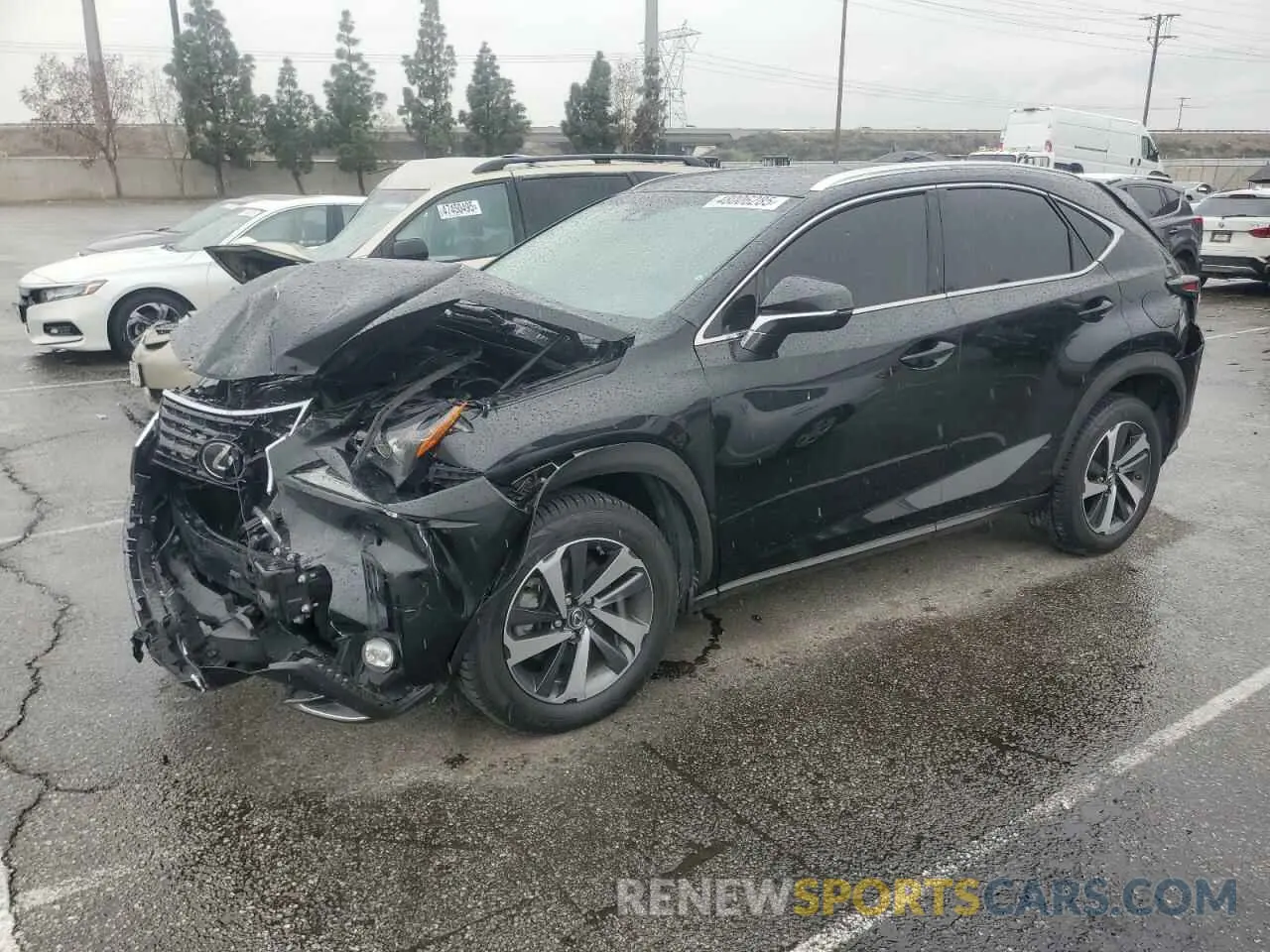 1 Photograph of a damaged car JTJYARBZXK2131585 LEXUS NX 2019