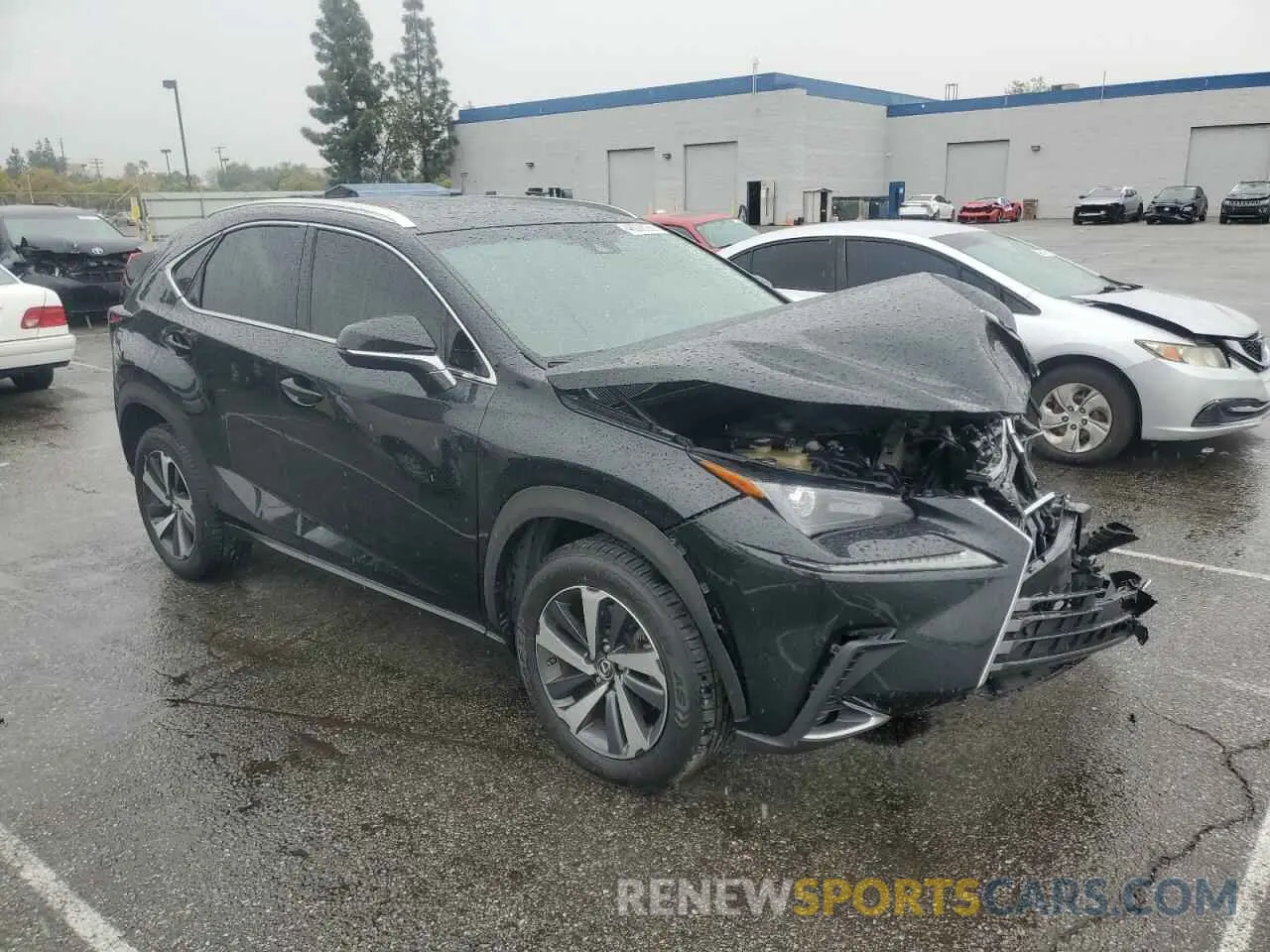 4 Photograph of a damaged car JTJYARBZXK2131585 LEXUS NX 2019