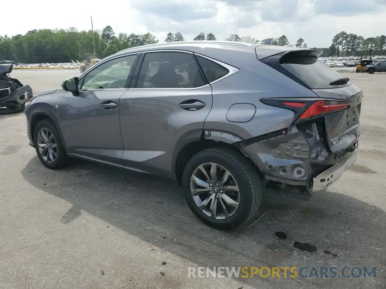 2 Photograph of a damaged car JTJYARBZXK2134745 LEXUS NX 2019