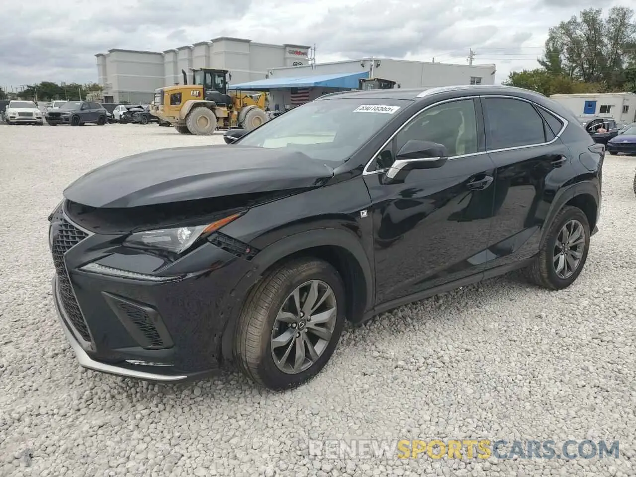 1 Фотография поврежденного автомобиля JTJYARBZXK2154235 LEXUS NX 2019