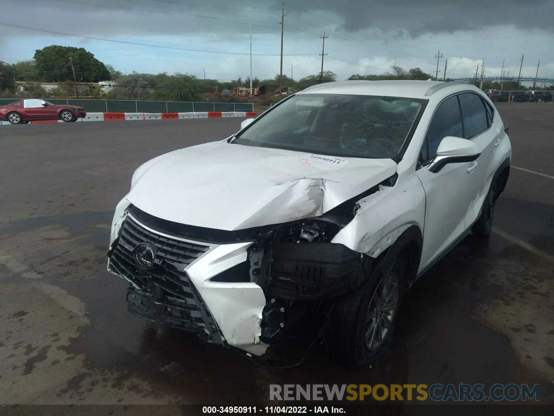 6 Photograph of a damaged car JTJAARBZ0L2161858 LEXUS NX 2020