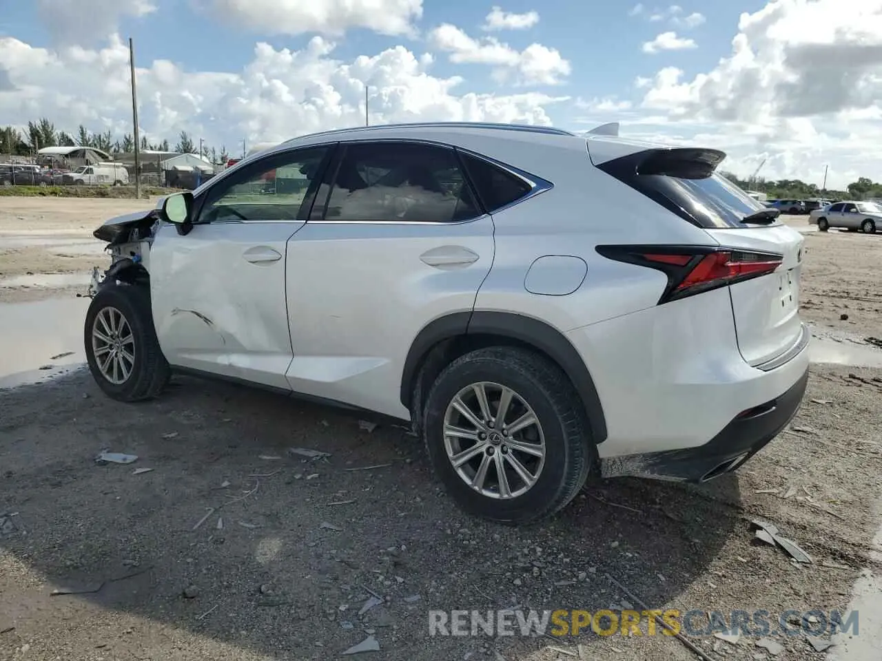 2 Фотография поврежденного автомобиля JTJAARBZ2L2175079 LEXUS NX 2020