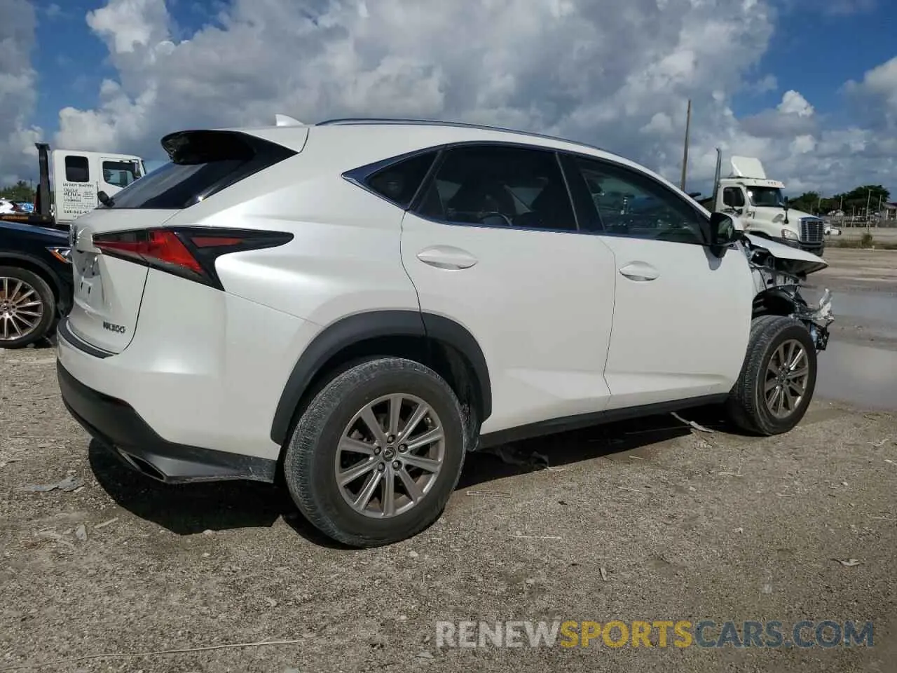 3 Фотография поврежденного автомобиля JTJAARBZ2L2175079 LEXUS NX 2020