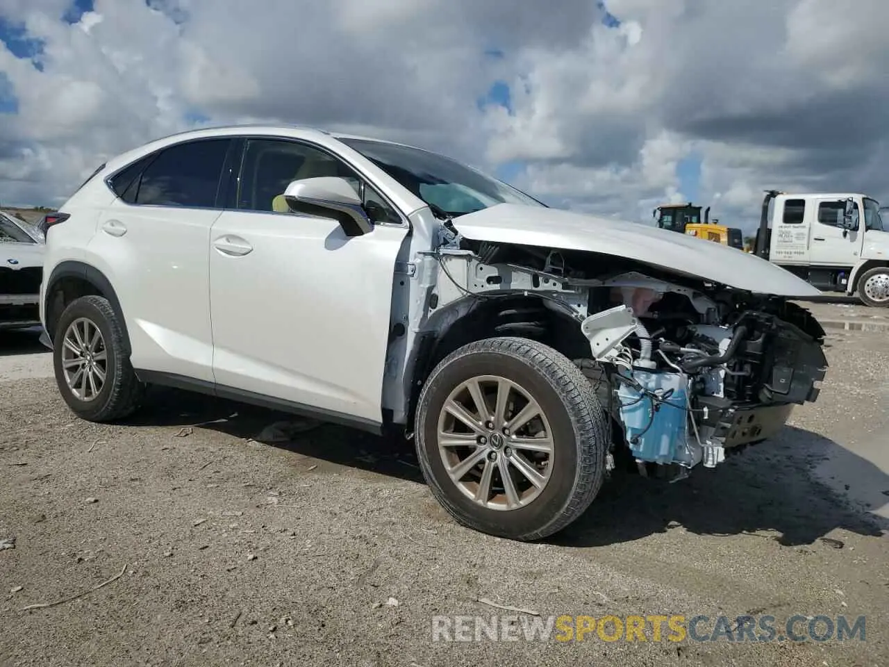 4 Фотография поврежденного автомобиля JTJAARBZ2L2175079 LEXUS NX 2020