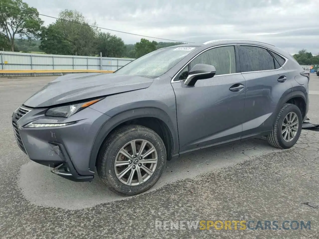 1 Photograph of a damaged car JTJAARBZ3L5017784 LEXUS NX 2020