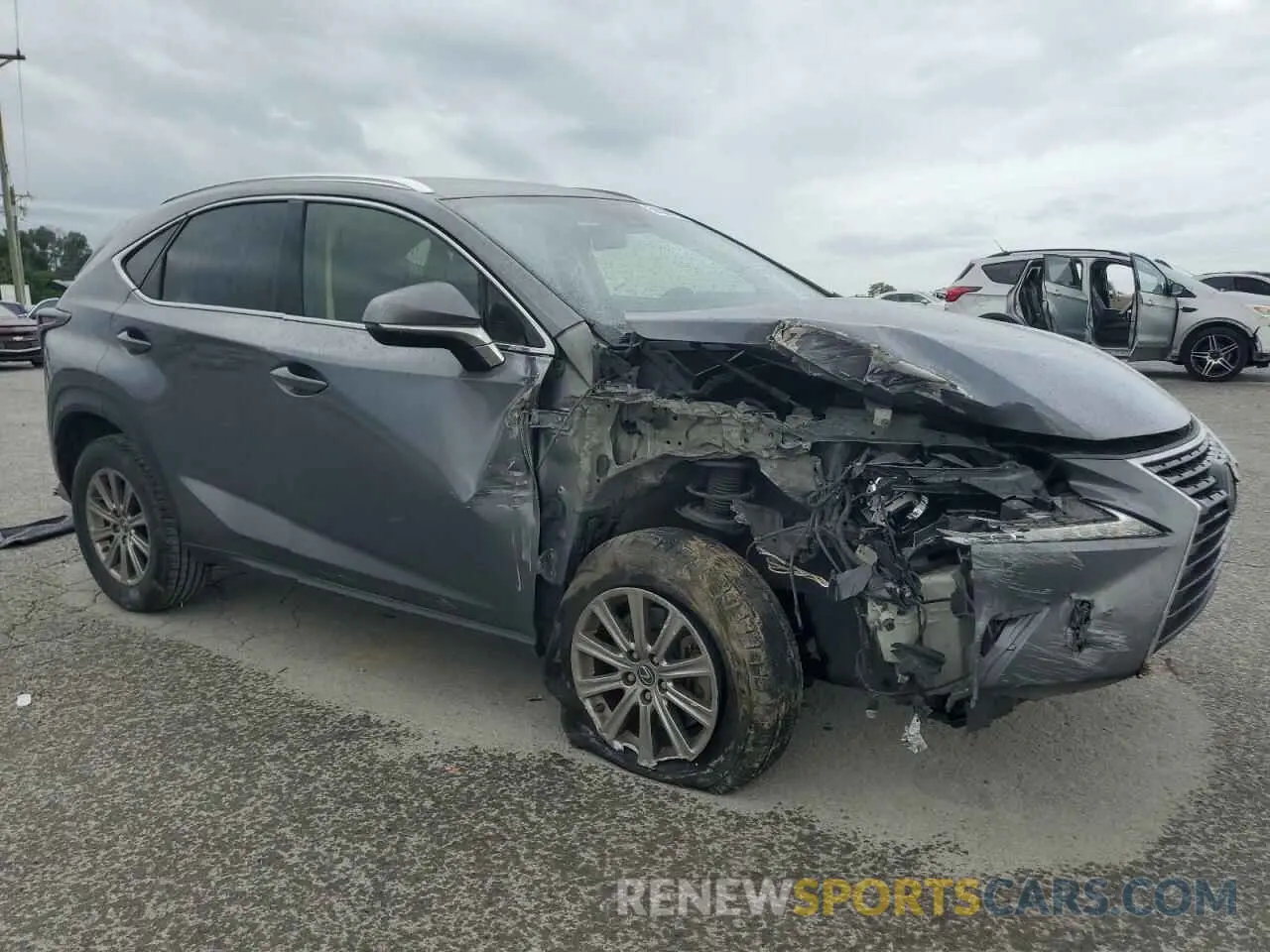 4 Photograph of a damaged car JTJAARBZ3L5017784 LEXUS NX 2020