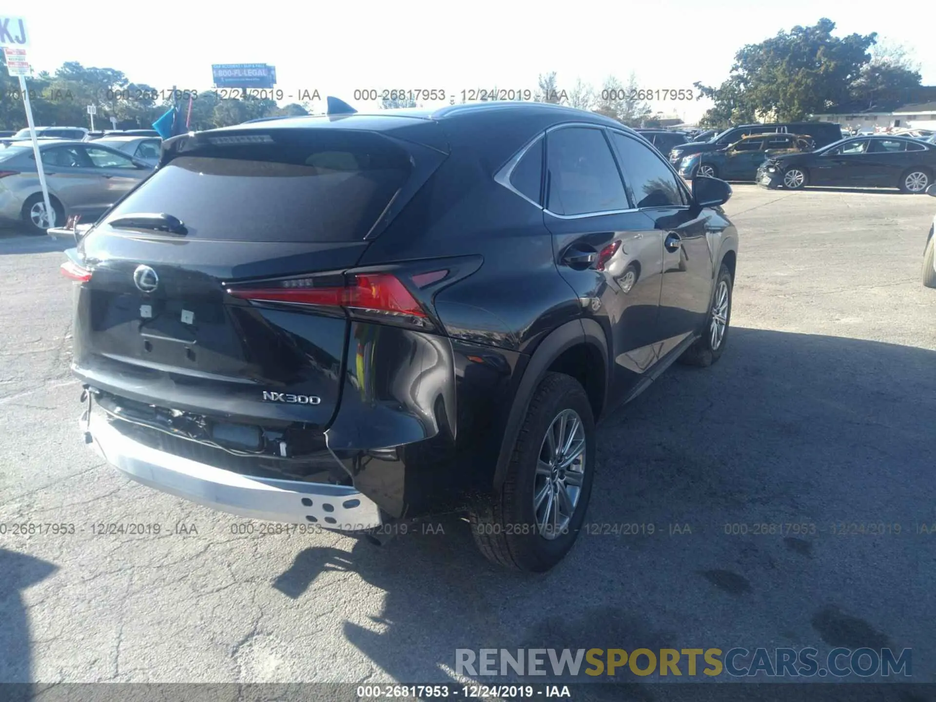 4 Photograph of a damaged car JTJAARBZ4L5004011 LEXUS NX 2020