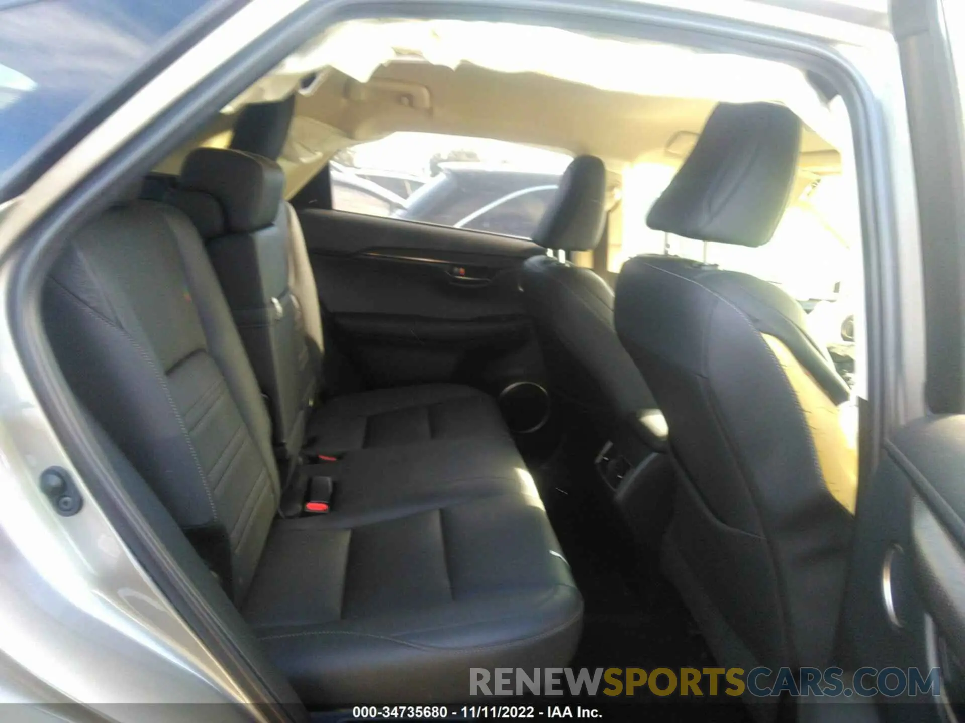 8 Фотография поврежденного автомобиля JTJAARBZ6L5020579 LEXUS NX 2020